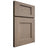 Shiloh Cabinetry Full Overlay Heritage White Oak Plain Cut Almond Door