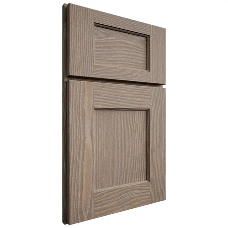 Shiloh Cabinetry Full Overlay Heritage White Oak Plain Cut Almond Door