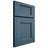 Shiloh Cabinetry Full Overlay Heritage White Oak Plain Cut Hudson Door