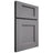 Shiloh Cabinetry Full Overlay Heritage White Oak Plain Cut Sterling Door