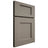 Shiloh Cabinetry Full Overlay Heritage White Oak Plain Cut Thyme Door