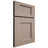 Shiloh Cabinetry Full Overlay Heritage White Oak Plain Cut Whitewash Door