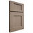 Shiloh Cabinetry Full Overlay Heritage White Oak Quarter Sawn Almond Door
