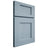 Shiloh Cabinetry Full Overlay Heritage White Oak Quarter Sawn Sky Door