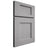 Shiloh Cabinetry Full Overlay Heritage White Oak Quarter Sawn Stratus Door
