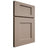 Shiloh Cabinetry Full Overlay Heritage White Oak Quarter Sawn Whitewash Door
