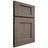Shiloh Cabinetry Full Overlay Heritage White Oak Rift Cut Clay Door