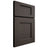 Shiloh Cabinetry Full Overlay Heritage White Oak Rift Cut Creekside Door