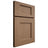 Shiloh Cabinetry Full Overlay Heritage White Oak Rift Cut Medium Door