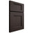 Shiloh Cabinetry Full Overlay Heritage White Oak Rift Cut Morel Door