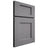 Shiloh Cabinetry Full Overlay Heritage White Oak Rift Cut Sterling Door