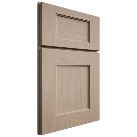 Shiloh Cabinetry Full Overlay Heritage White Oak Rift Cut Straw Door