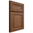 Shiloh Cabinetry Full Overlay Kendall Alder Plain Cut Cola Door