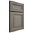 Shiloh Cabinetry Full Overlay Kendall Alder Plain Cut Thyme Door