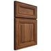 Shiloh Cabinetry Full Overlay Kendall Hickory Plain Cut Burnt Sugar Door