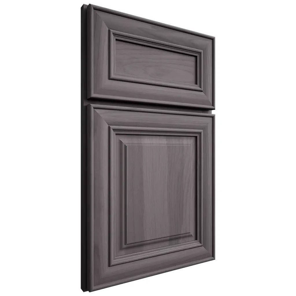 Shiloh Cabinetry Full Overlay Kendall Hickory Plain Cut Cadet Door