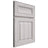 Shiloh Cabinetry Full Overlay Kendall Hickory Plain Cut Cotton Door