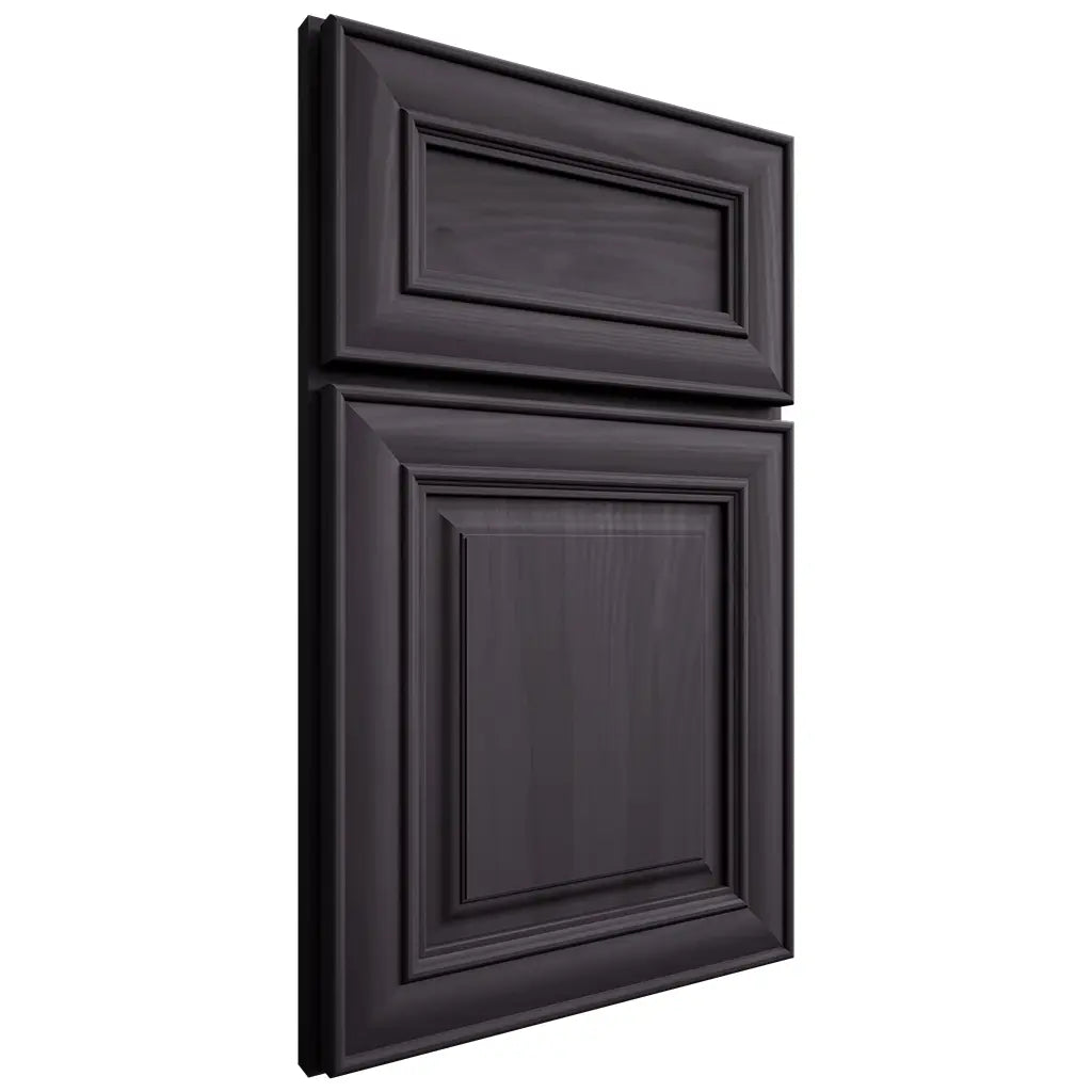 Shiloh Cabinetry Full Overlay Kendall Hickory Plain Cut Harbor Door