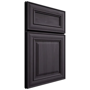 Shiloh Cabinetry Full Overlay Kendall Hickory Plain Cut Harbor Door