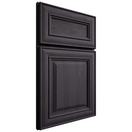 Shiloh Cabinetry Full Overlay Kendall Hickory Plain Cut Harbor Door