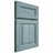 Shiloh Cabinetry Full Overlay Kendall Hickory Plain Cut Sky Door