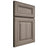 Shiloh Cabinetry Full Overlay Kendall Hickory Plain Cut Sterling Door