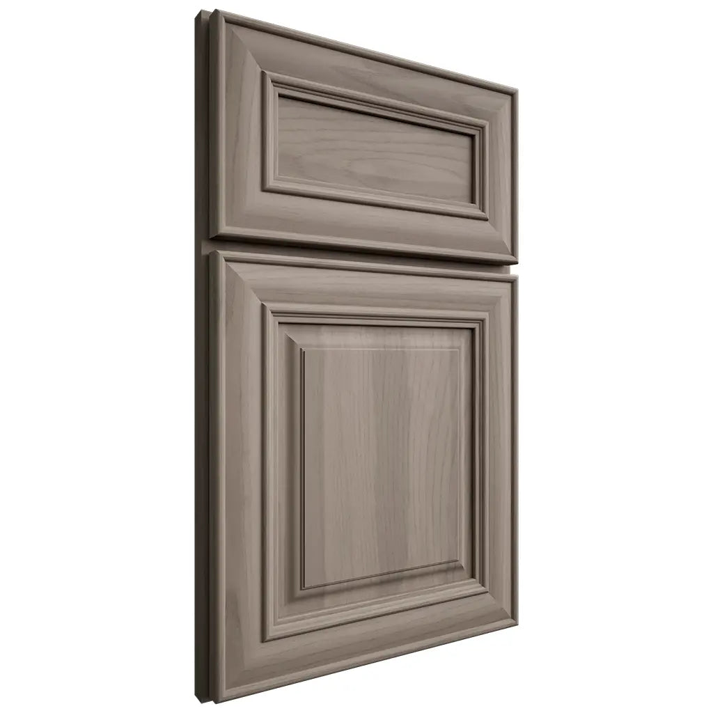 Shiloh Cabinetry Full Overlay Kendall Hickory Plain Cut Sterling Door