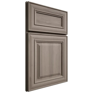 Shiloh Cabinetry Full Overlay Kendall Hickory Plain Cut Sterling Door