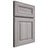 Shiloh Cabinetry Full Overlay Kendall Hickory Plain Cut Stratus Door