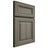 Shiloh Cabinetry Full Overlay Kendall Hickory Plain Cut Thyme Door