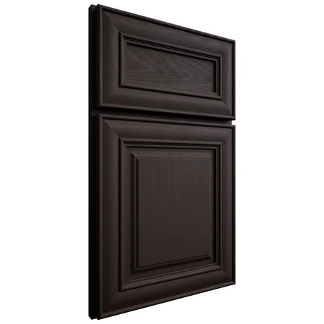 Shiloh Cabinetry Full Overlay Kendall Maple Plain Cut Espresso Door