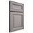 Shiloh Cabinetry Full Overlay Kendall Paintable Dovetail Gray Door
