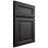 Shiloh Cabinetry Full Overlay Kendall Paintable Iron Ore Door