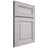 Shiloh Cabinetry Full Overlay Kendall Paintable Light French Gray Door