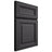 Shiloh Cabinetry Full Overlay Kendall Poplar Plain Cut Cadet Door
