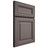 Shiloh Cabinetry Full Overlay Kendall Poplar Plain Cut Heatherstone Door