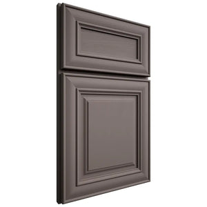 Shiloh Cabinetry Full Overlay Kendall Poplar Plain Cut Heatherstone Door