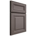 Shiloh Cabinetry Full Overlay Kendall Poplar Plain Cut Heatherstone Door