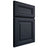 Shiloh Cabinetry Full Overlay Kendall Poplar Plain Cut Hudson Door