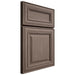 Shiloh Cabinetry Full Overlay Kendall Poplar Plain Cut River Rock Door