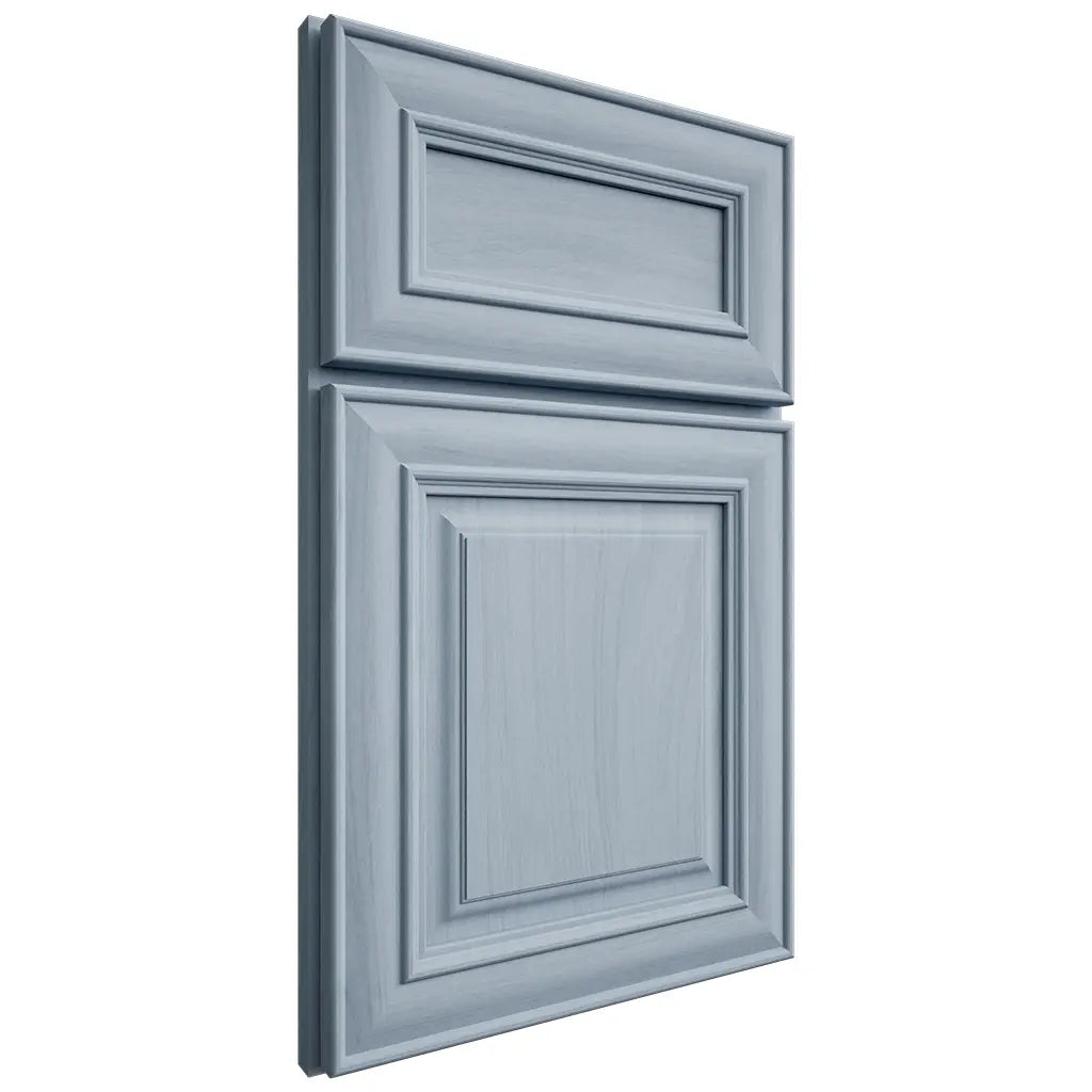 Shiloh Cabinetry Full Overlay Kendall Poplar Plain Cut Sky Door