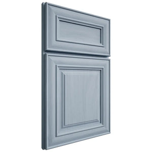 Shiloh Cabinetry Full Overlay Kendall Poplar Plain Cut Sky Door