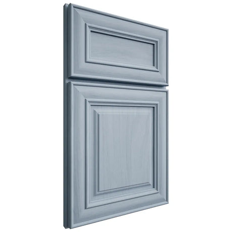 Shiloh Cabinetry Full Overlay Kendall Poplar Plain Cut Sky Door