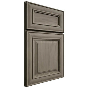 Shiloh Cabinetry Full Overlay Kendall Poplar Plain Cut Sterling Door