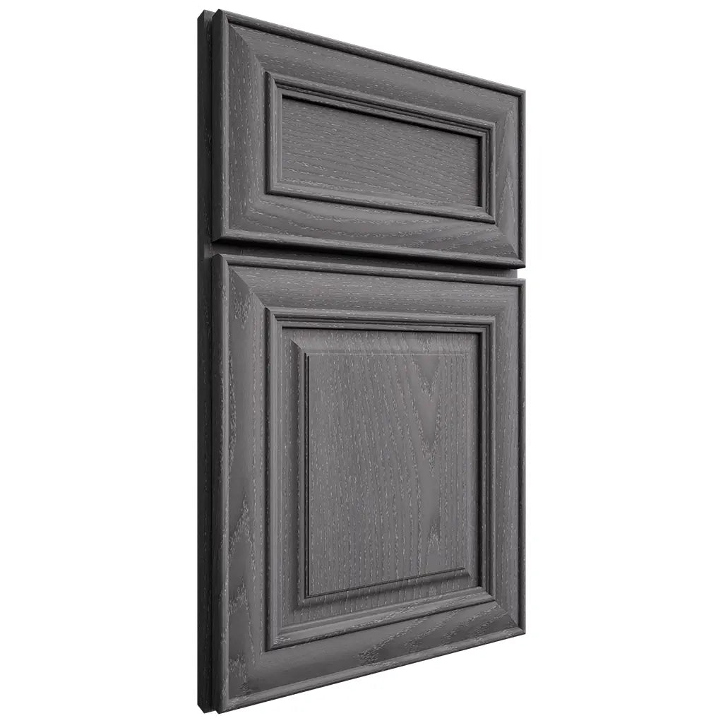 Shiloh Cabinetry Full Overlay Kendall Red Oak Plain Cut Cadet Door