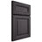 Shiloh Cabinetry Full Overlay Kendall Red Oak Plain Cut Harbor Door