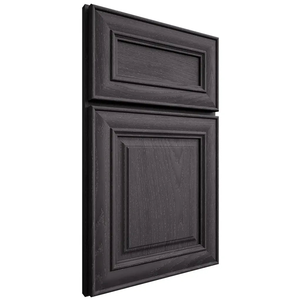 Shiloh Cabinetry Full Overlay Kendall Red Oak Plain Cut Harbor Door