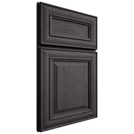 Shiloh Cabinetry Full Overlay Kendall Red Oak Plain Cut Harbor Door