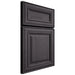 Shiloh Cabinetry Full Overlay Kendall Red Oak Plain Cut Harbor Door
