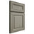 Shiloh Cabinetry Full Overlay Kendall Red Oak Plain Cut Thyme Door